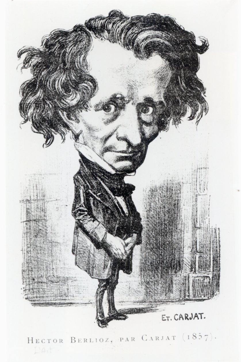 Hector Berlioz de Etienne Carjat