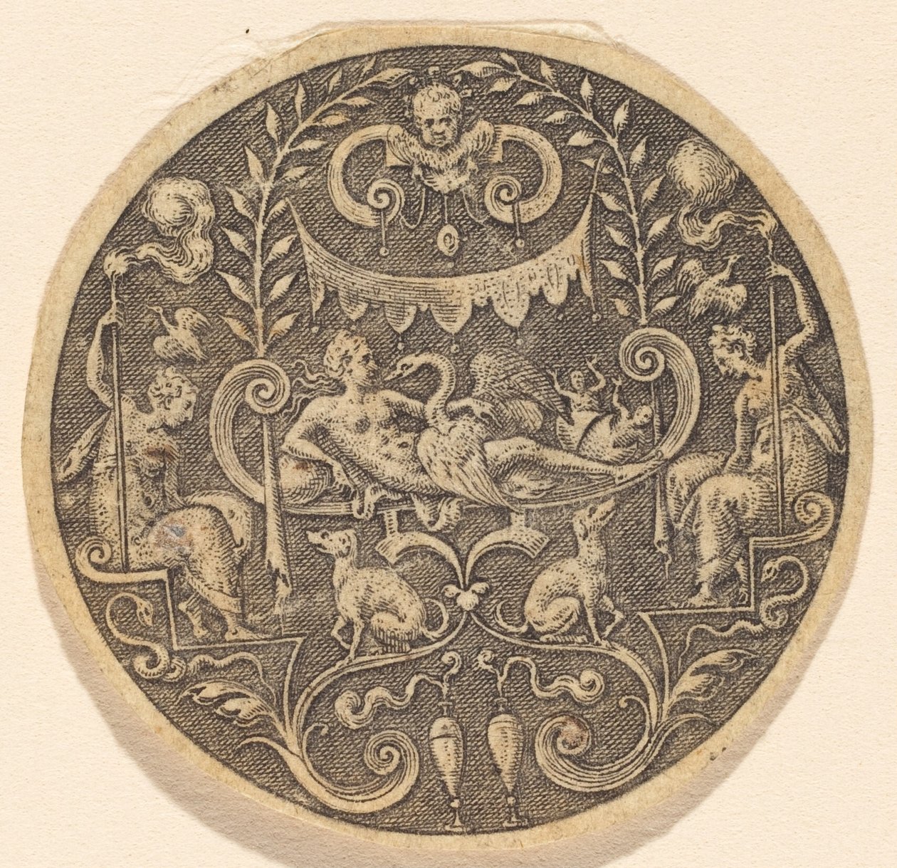 Leda de Etienne Delaune