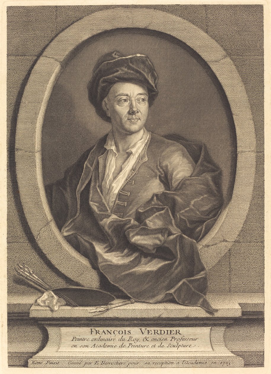 François Verdier de Etienne Desrochers after Jean Ranc