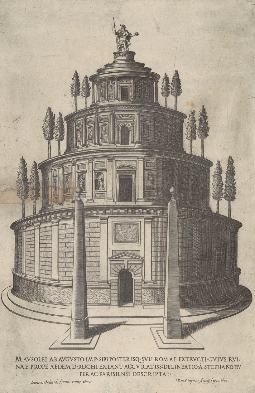 Mausoleo de Augusto Imp de Etienne Duperac