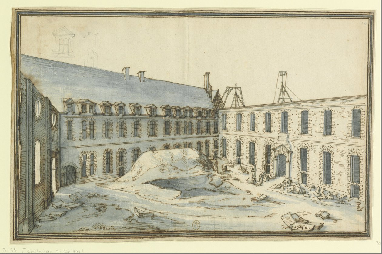 ConstrucciónCollègeLaFlèche2 de Etienne Martellange