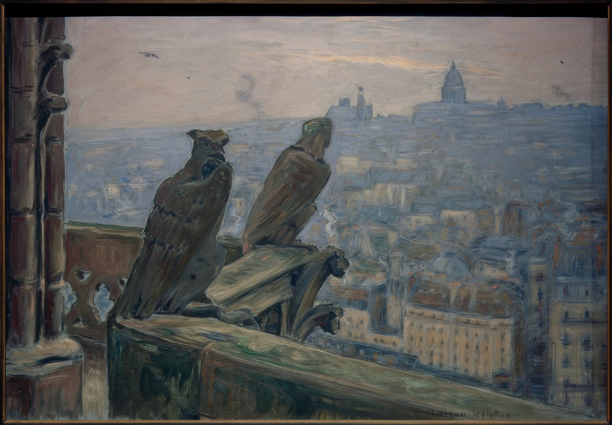 París visto desde Notre-Dame de Etienne Moreau Nelaton