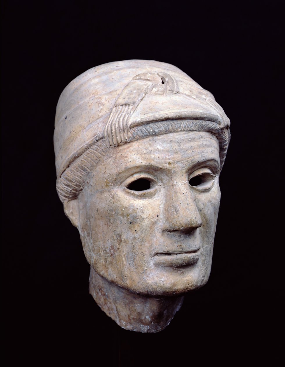 Cabeza de una anciana, de Cerveteri de Etruscan