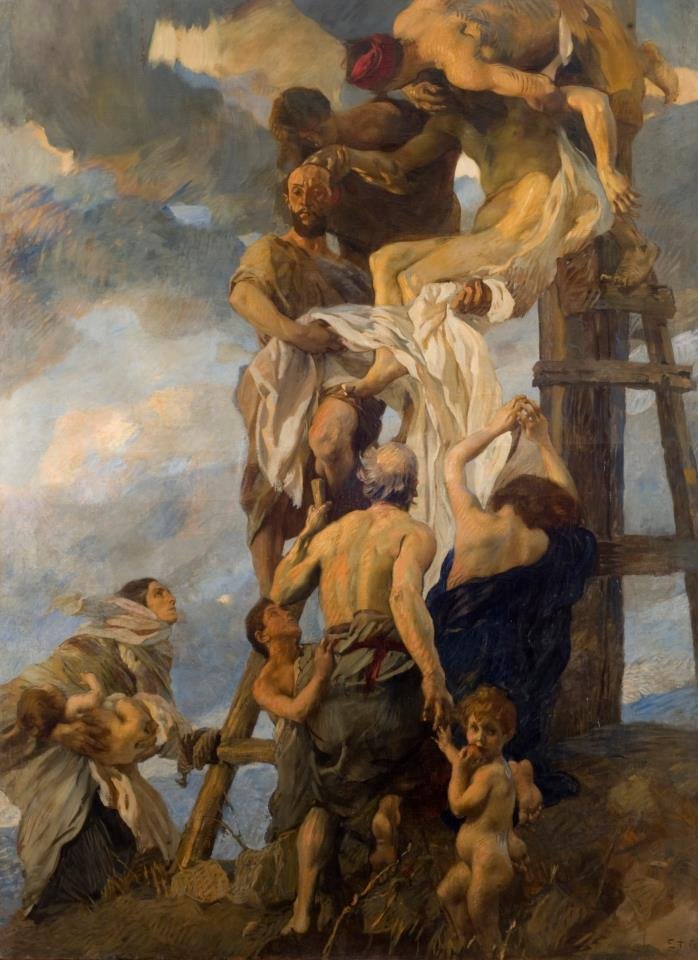 El Descendimiento de Ettore Tito