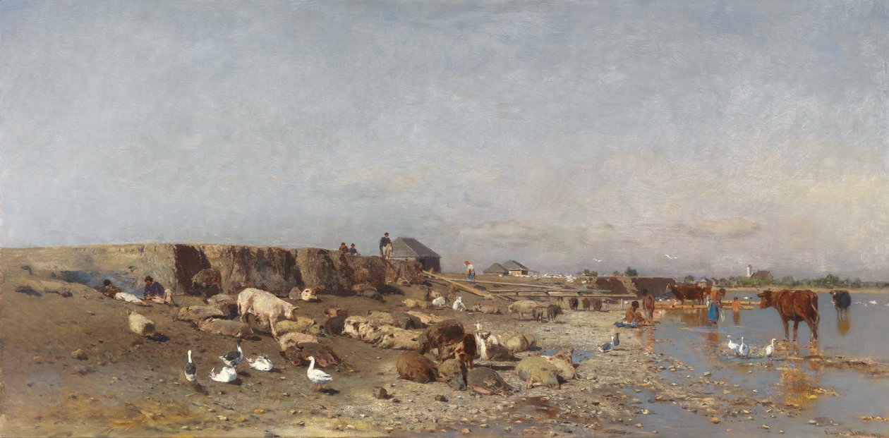 Motivo de Szered an der Waag de Eugen Jettel