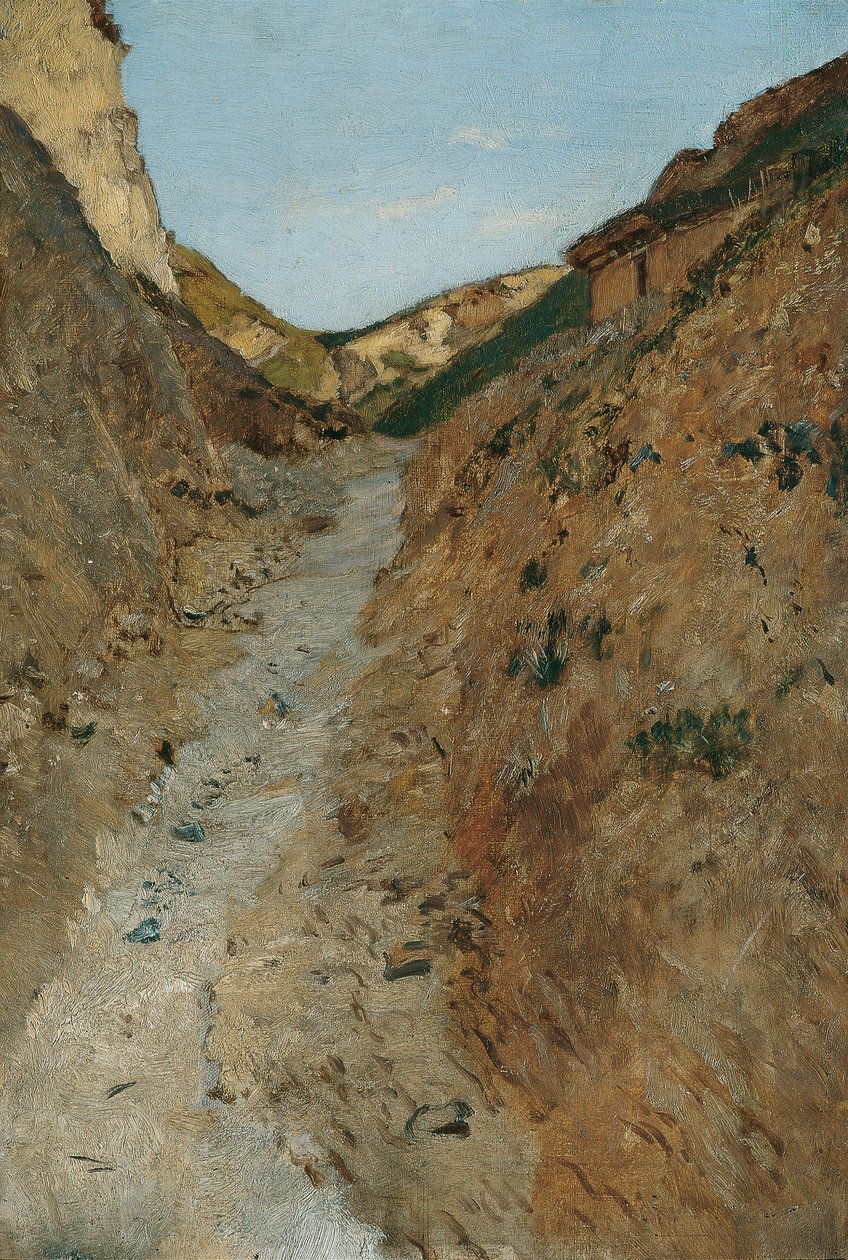 El camino en la cantera de Eugen Jettel