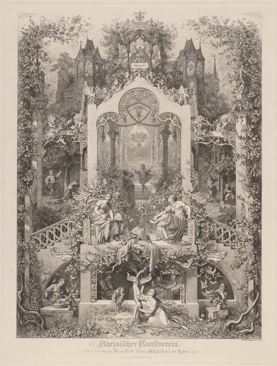 Cenicienta de Eugen Napoleon Neureuther