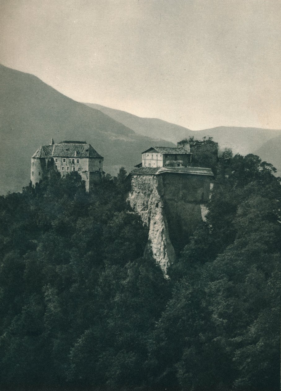 Castillo de Tirol, Merano, Tirol del Sur, Italia, 1927 de Eugen Poppel