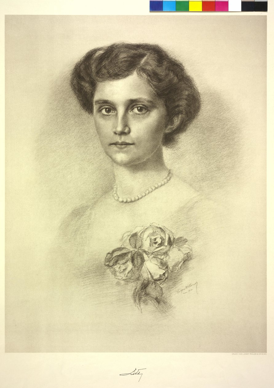 Emperatriz de Austria Zita de Eugen Willoner