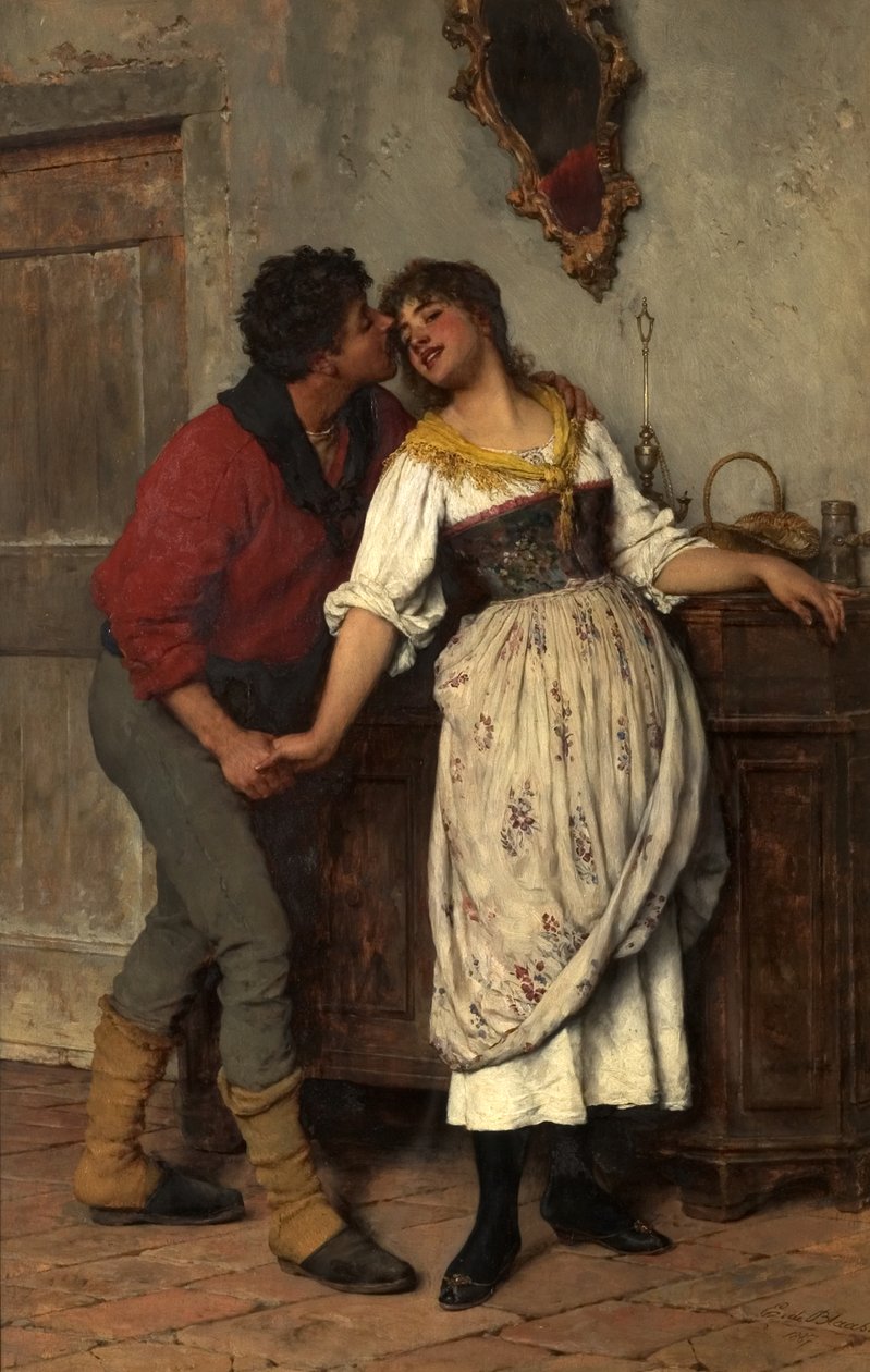Aceptado, 1887 de Eugen von Blaas