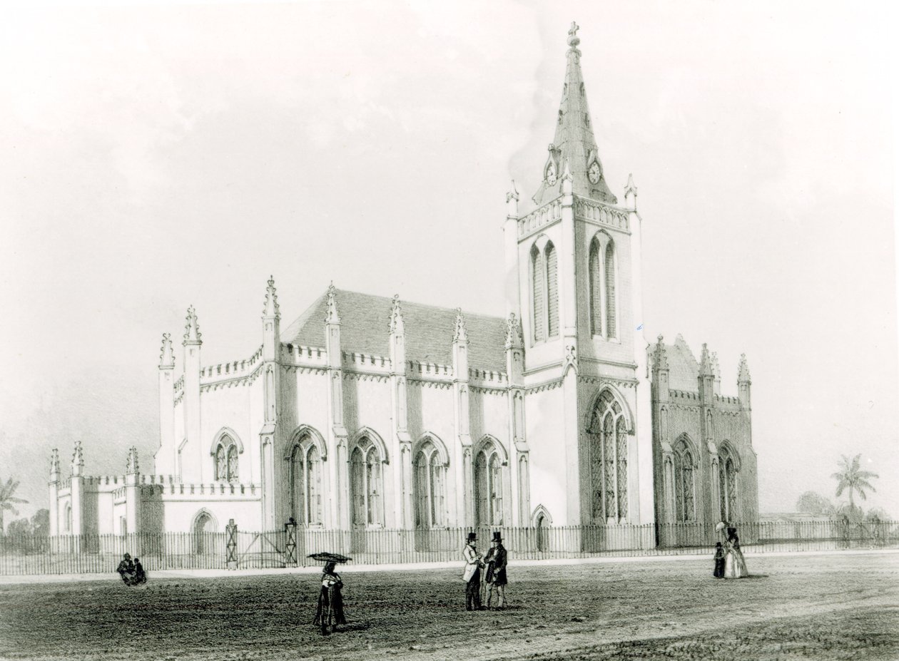 Iglesia de la Trinidad, Puerto España de Eugene Ciceri