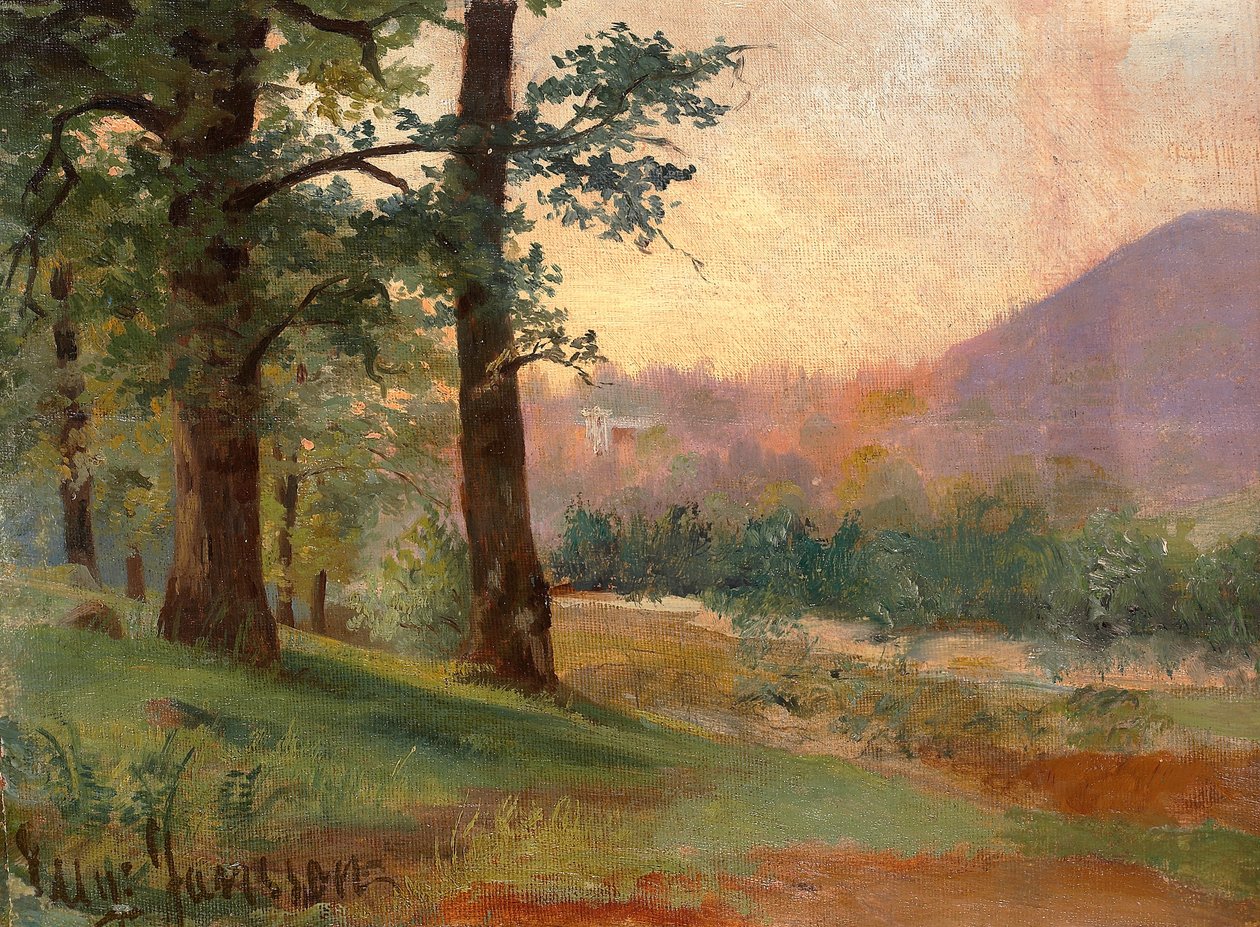 En el borde del bosque de Eugène Jansson