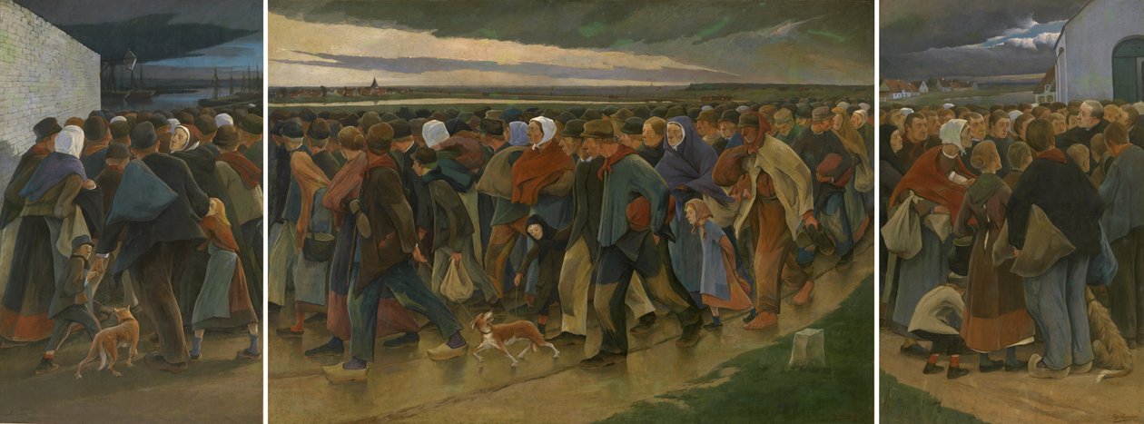 Emigrantes de Eugene Laermans