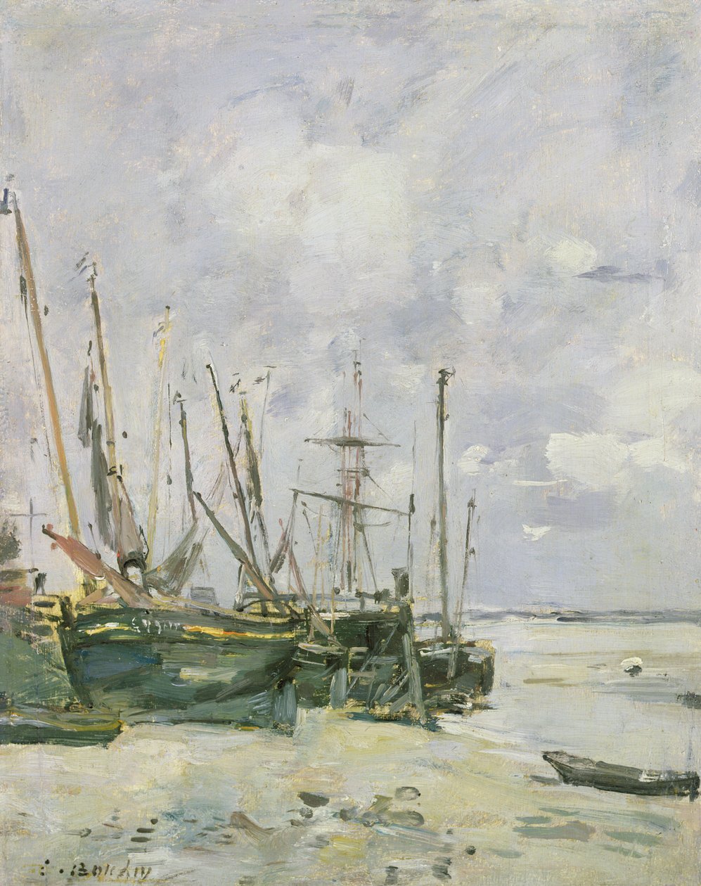 Barcos, 1888-95 de Eugene Louis Boudin