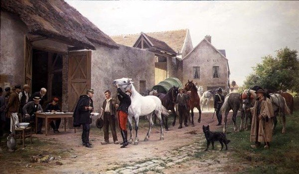 Conscripción de Eugene Alexis Girardet