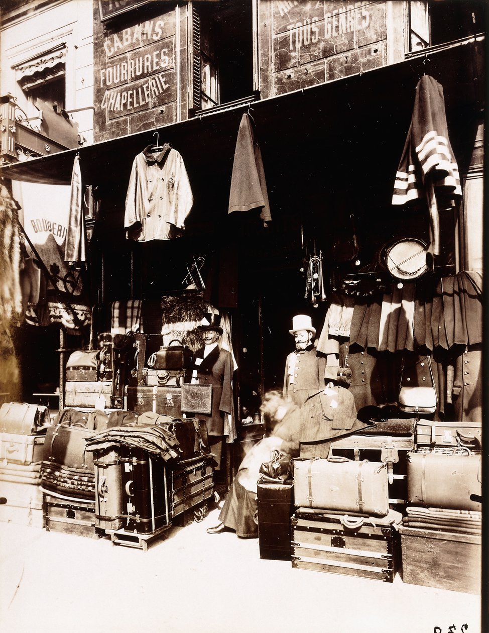 Rue de Petit Chouard de Eugène Atget