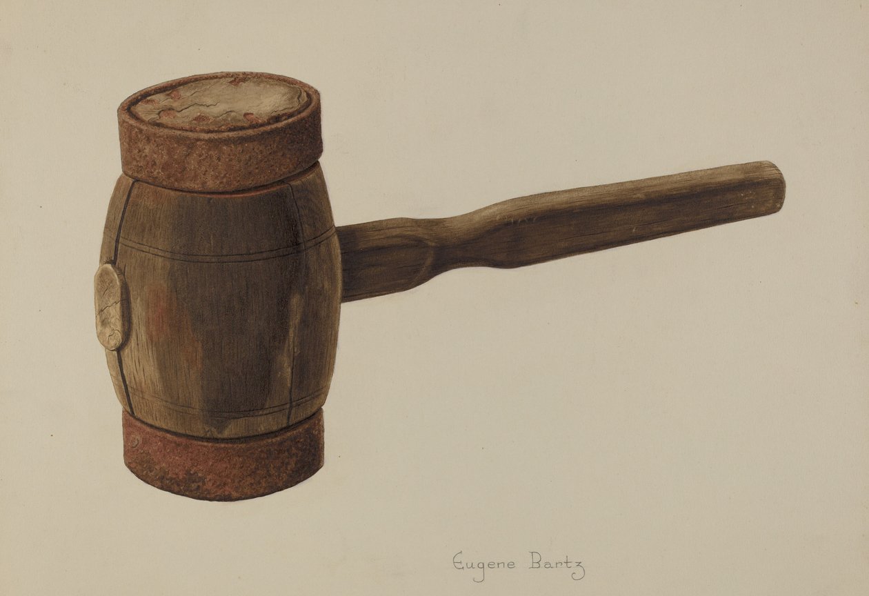 Mazo de tiza de Eugene Bartz