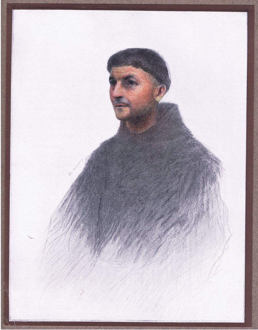 Un fraile, 1919 de Eugene Burnand