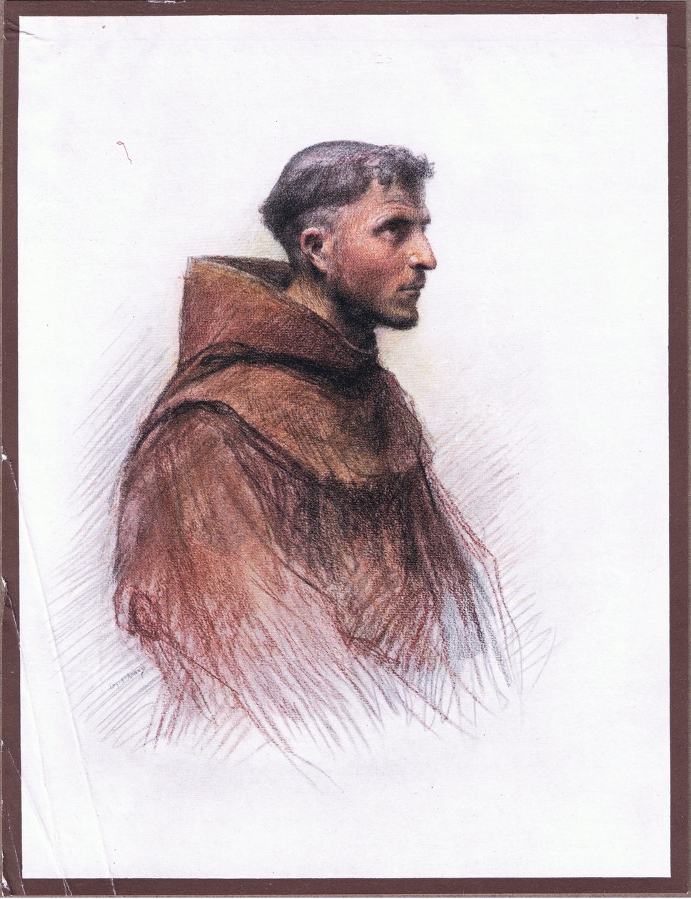 Fray Masseo de Eugene Burnand