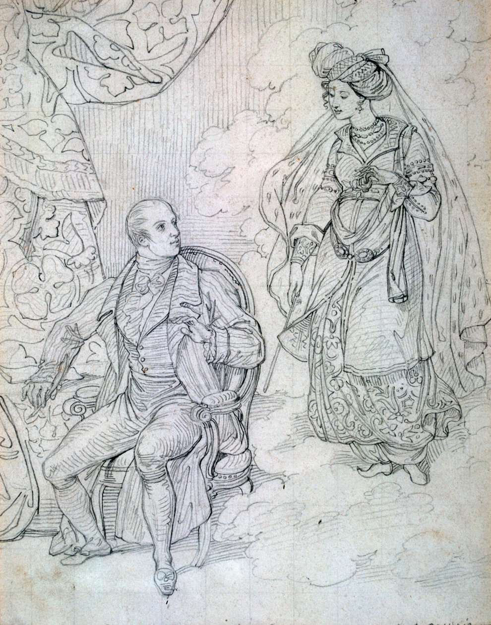 Sin título, c. 1815-1865 de Eugene Deveria