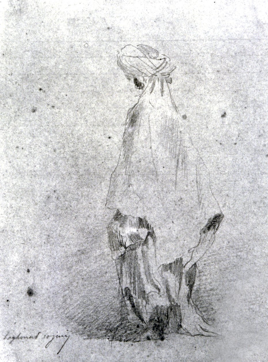 Mujer en Laghouat, Argelia de Eugène Fromentin