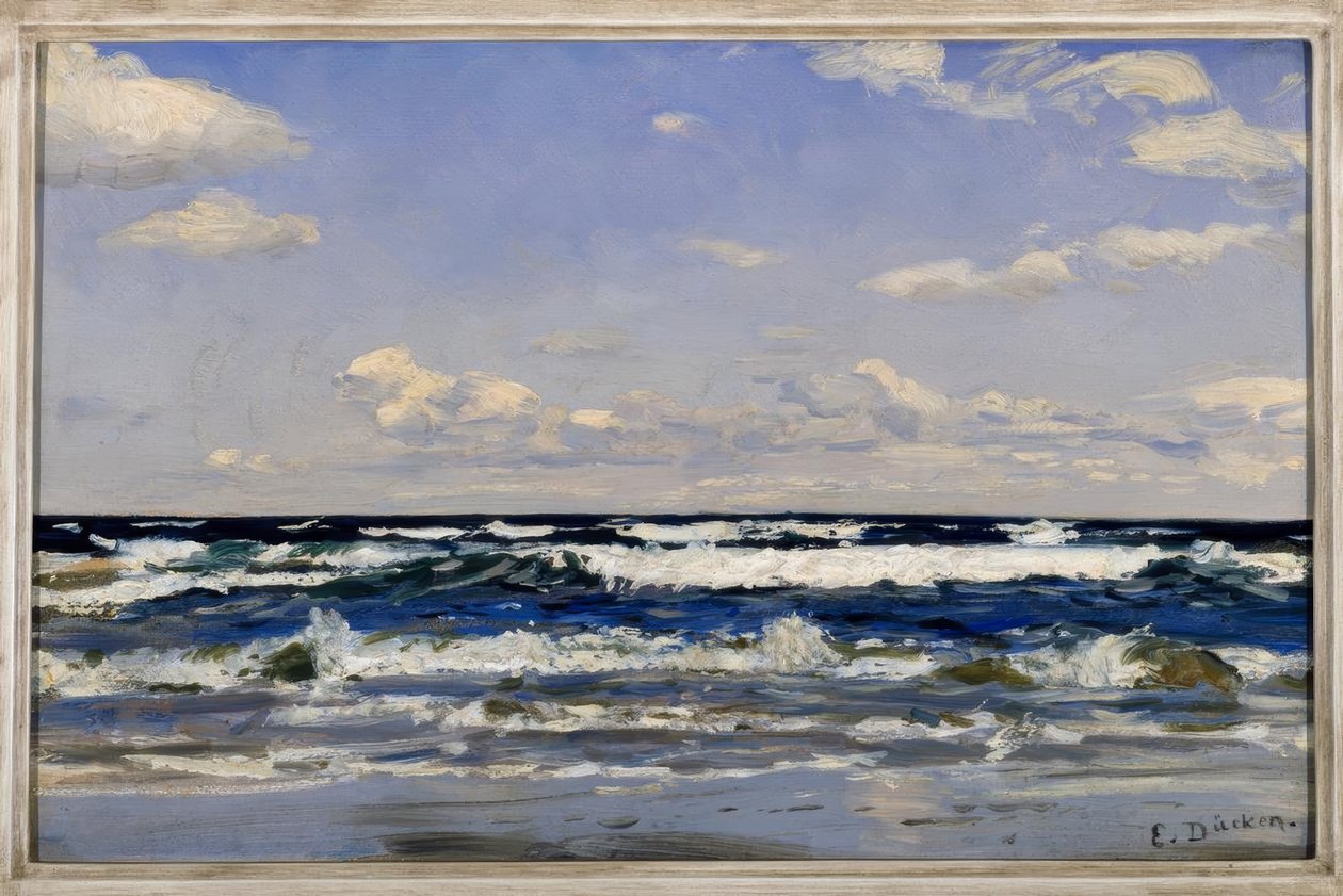 E. Dücker, Oleaje de Eugene Gustav Dücker