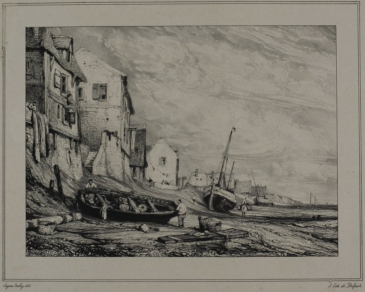 Normandía de Eugene Isabey