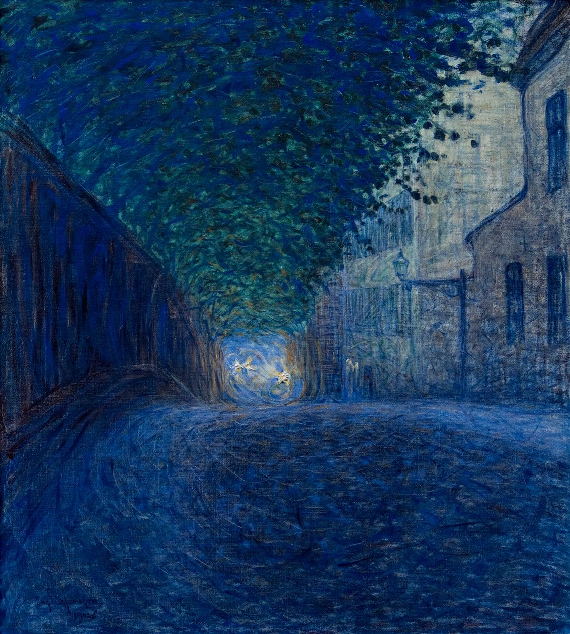Al anochecer de Eugène Jansson