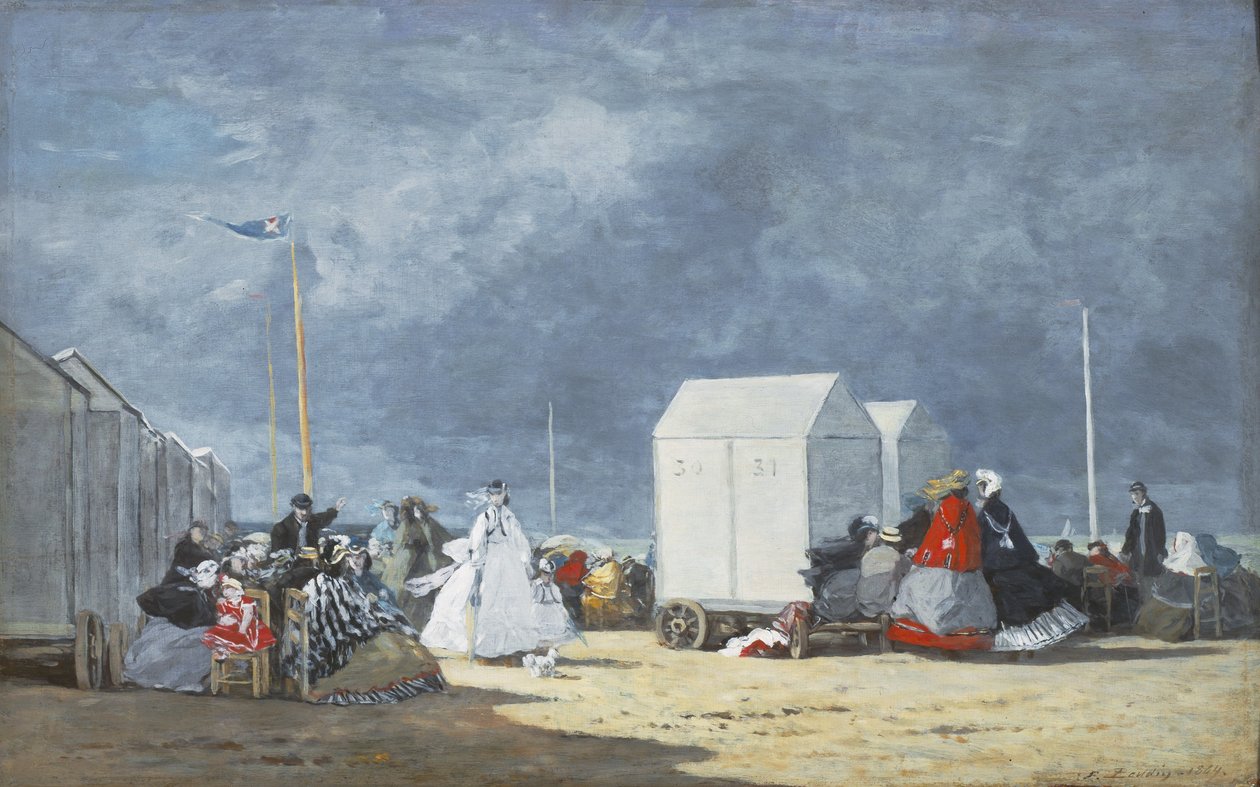 Tormenta Aproximándose, 1864 de Eugene Louis Boudin