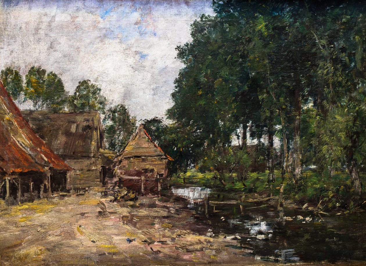 Granja de Eugene Louis Boudin