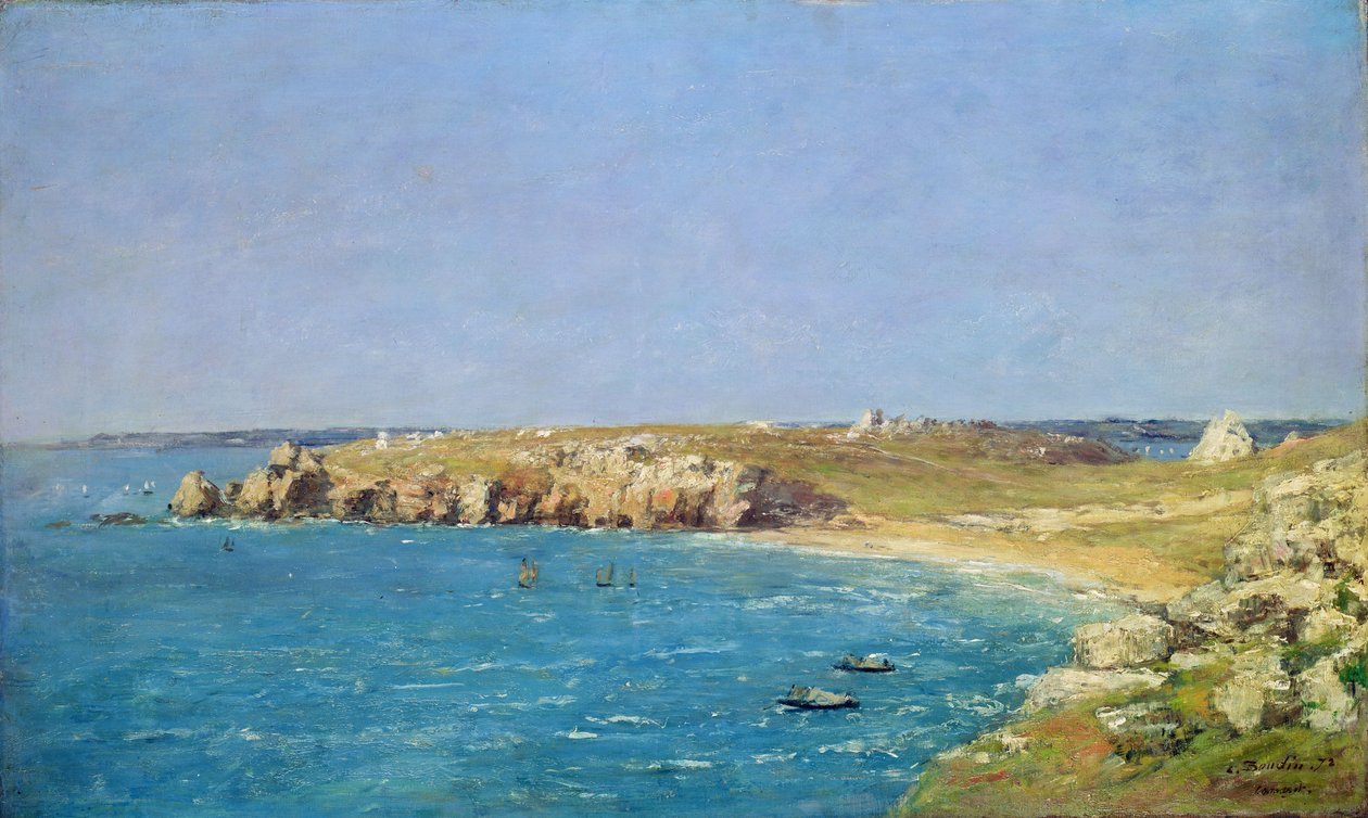 Paisaje marino de Eugene Louis Boudin