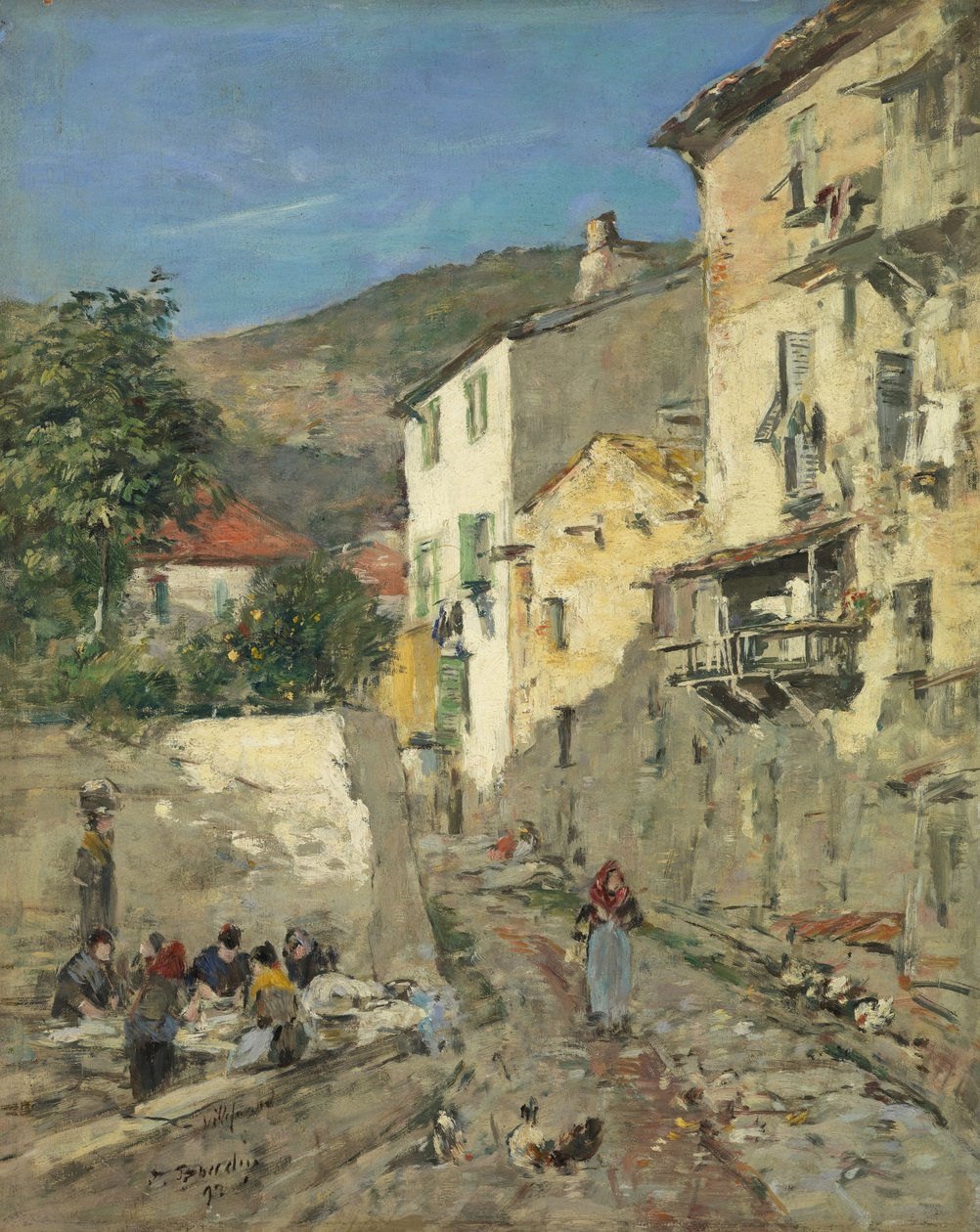 Villefranche de Eugene Louis Boudin