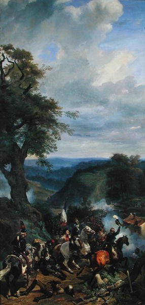 Batalla en Argonne, septiembre de 1792 de Eugene Louis Lami