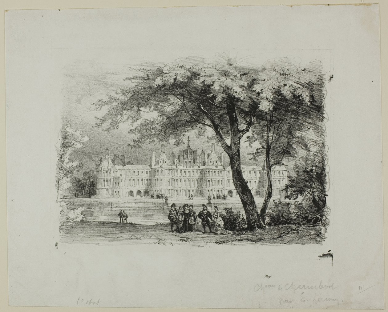 Castillo de Chambord de Eugene Louis Lami