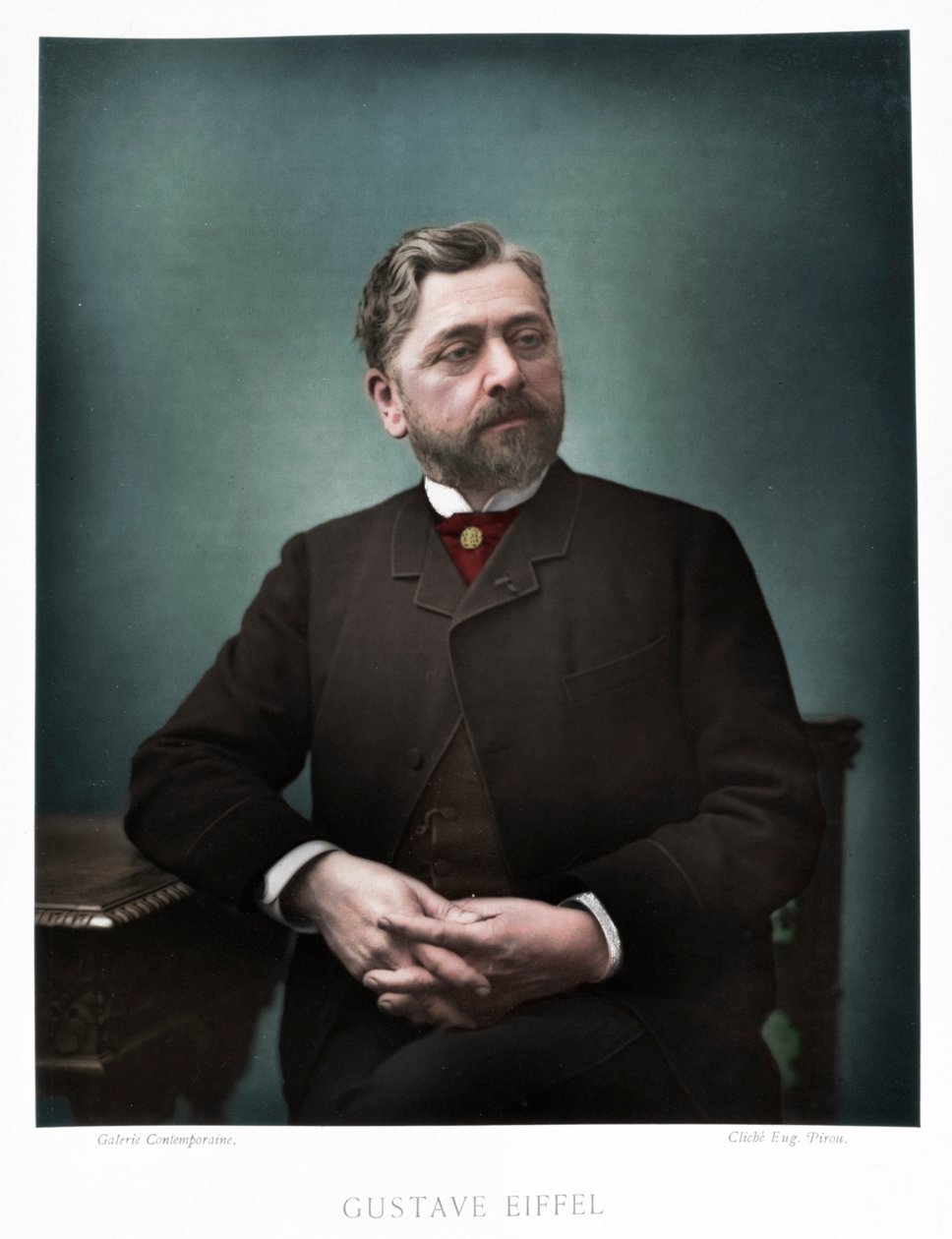 Gustave Eiffel, ingeniero francés, 1880 de Eugene Pirou