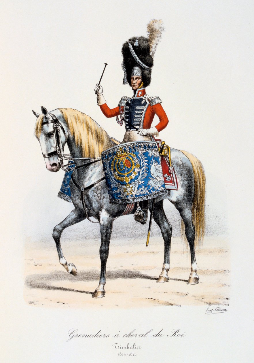 Granaderos a Caballo del Rey, Timbalero de Eugene Titeux