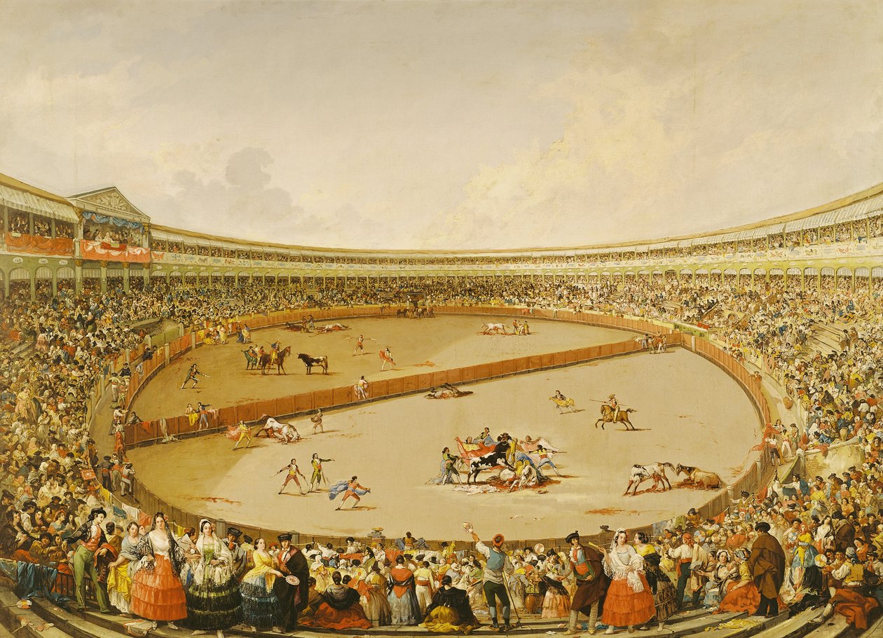 La corrida de toros de Eugenio Lucas y Padilla