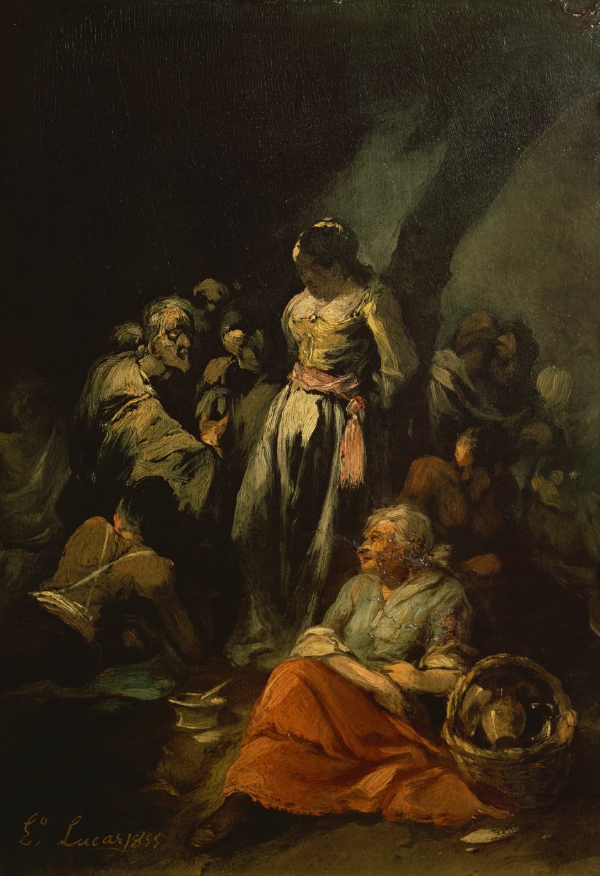 Cueva de bandidos de Eugenio Lucas y Padilla