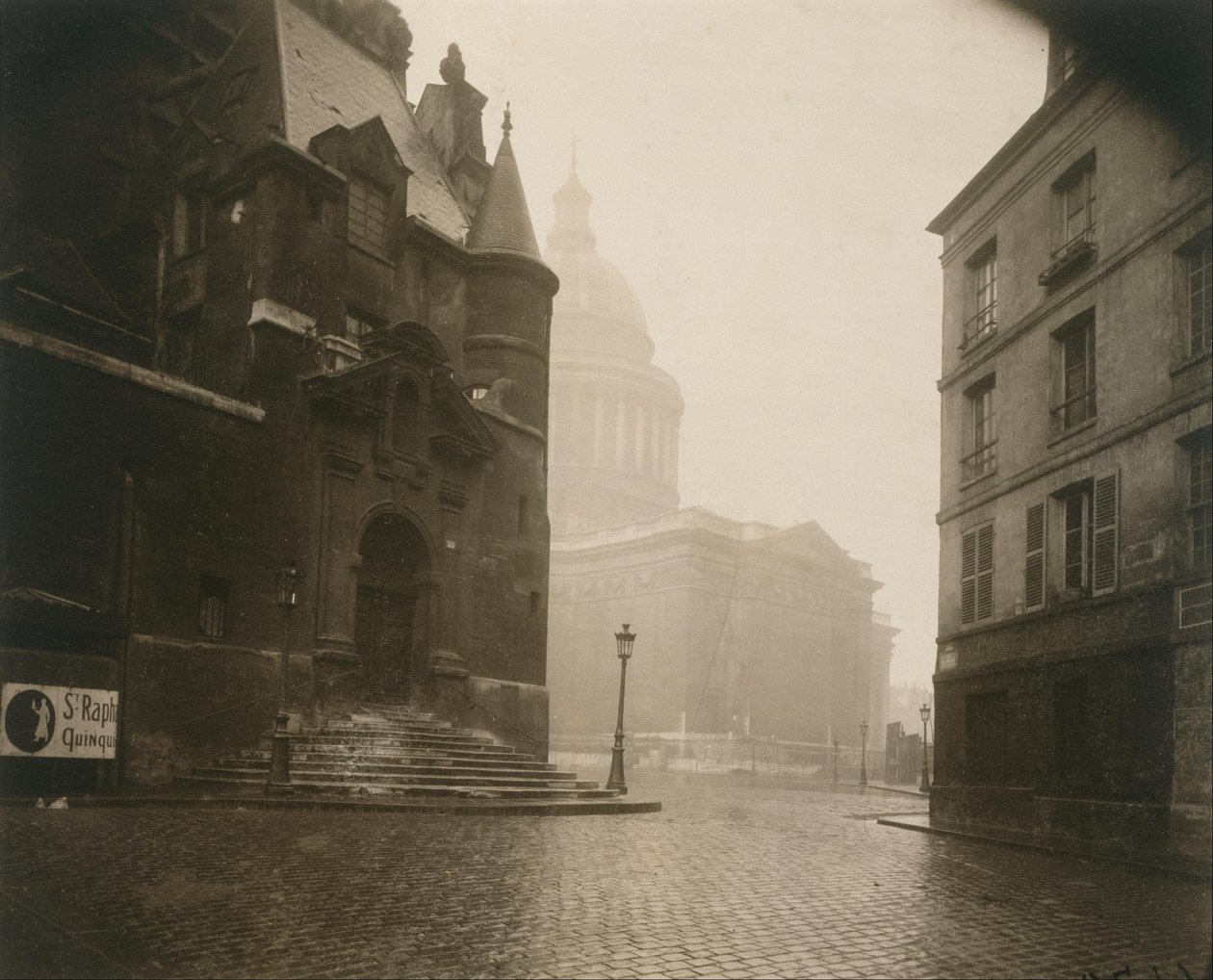 Rue de la Montagne Ste. Geneviève de Eugène Atget