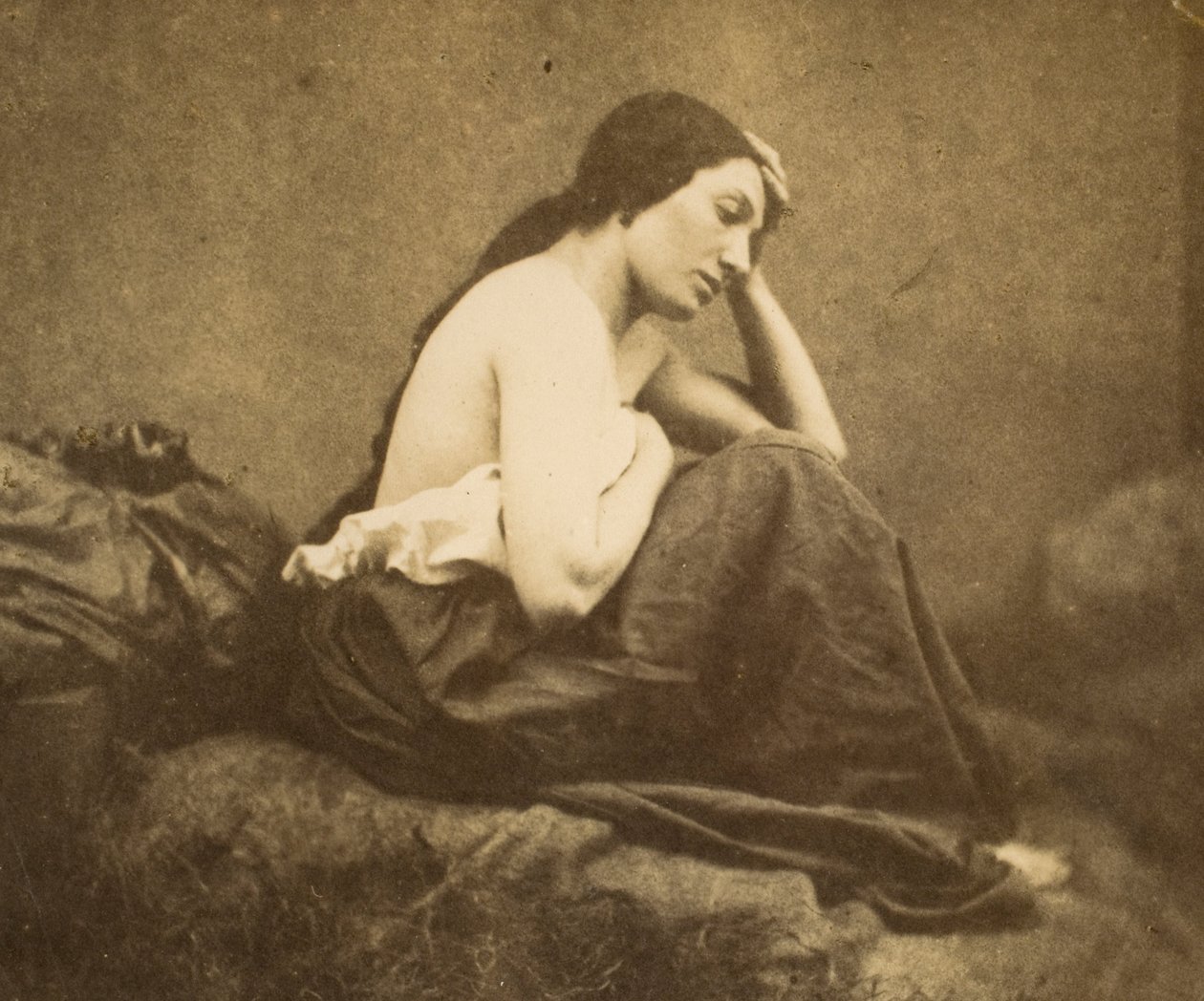 Retrato Femenino de Eugène Durieu