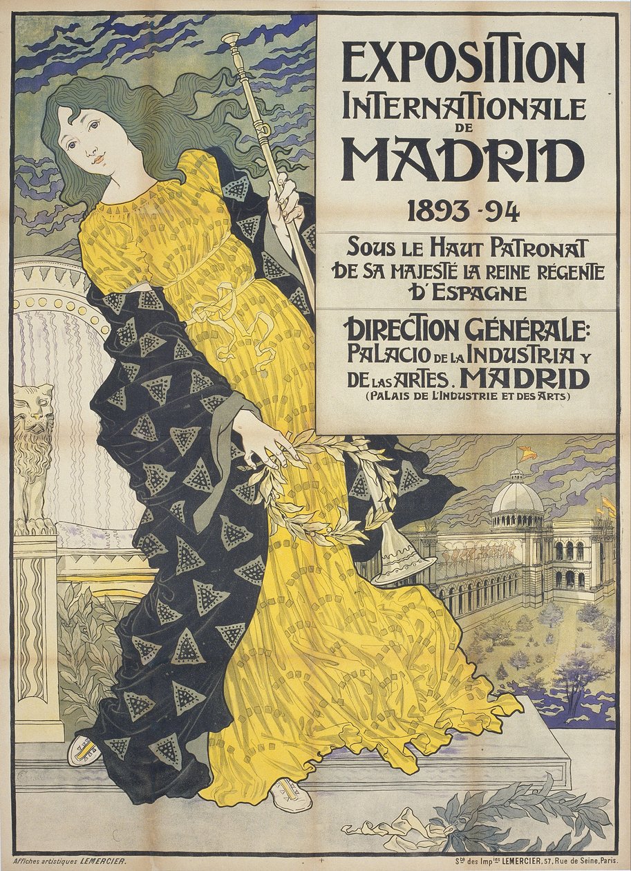 Exposición Internacional de Madrid de Eugene Grasset