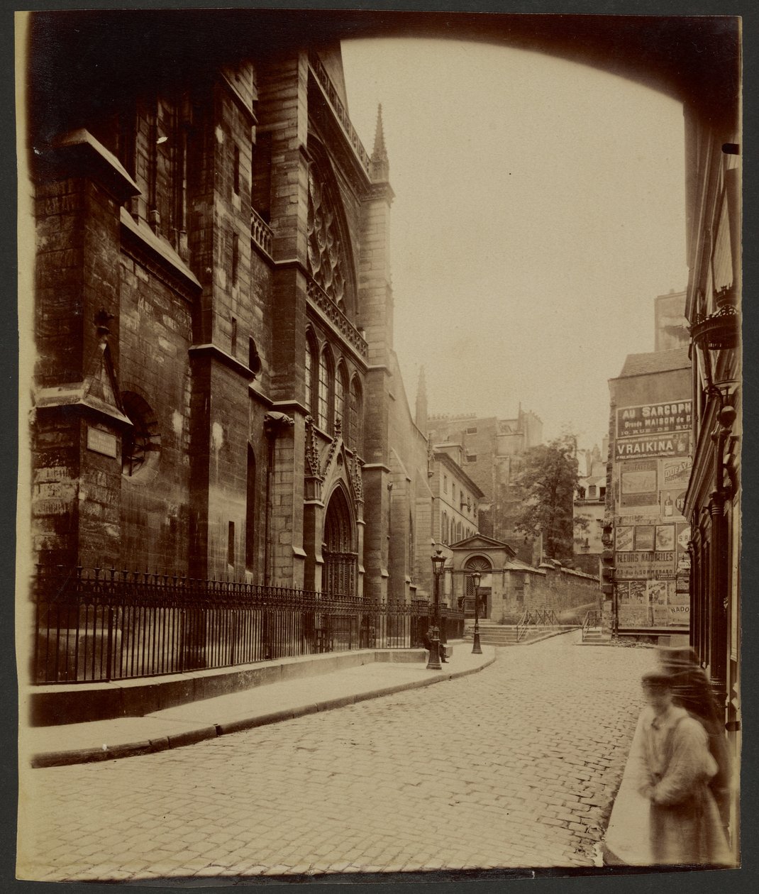 [Iglesia de Saint-Séverin] de Eugène Atget