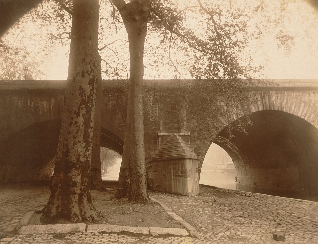 Pont Marie, 1926 de Eugène Atget