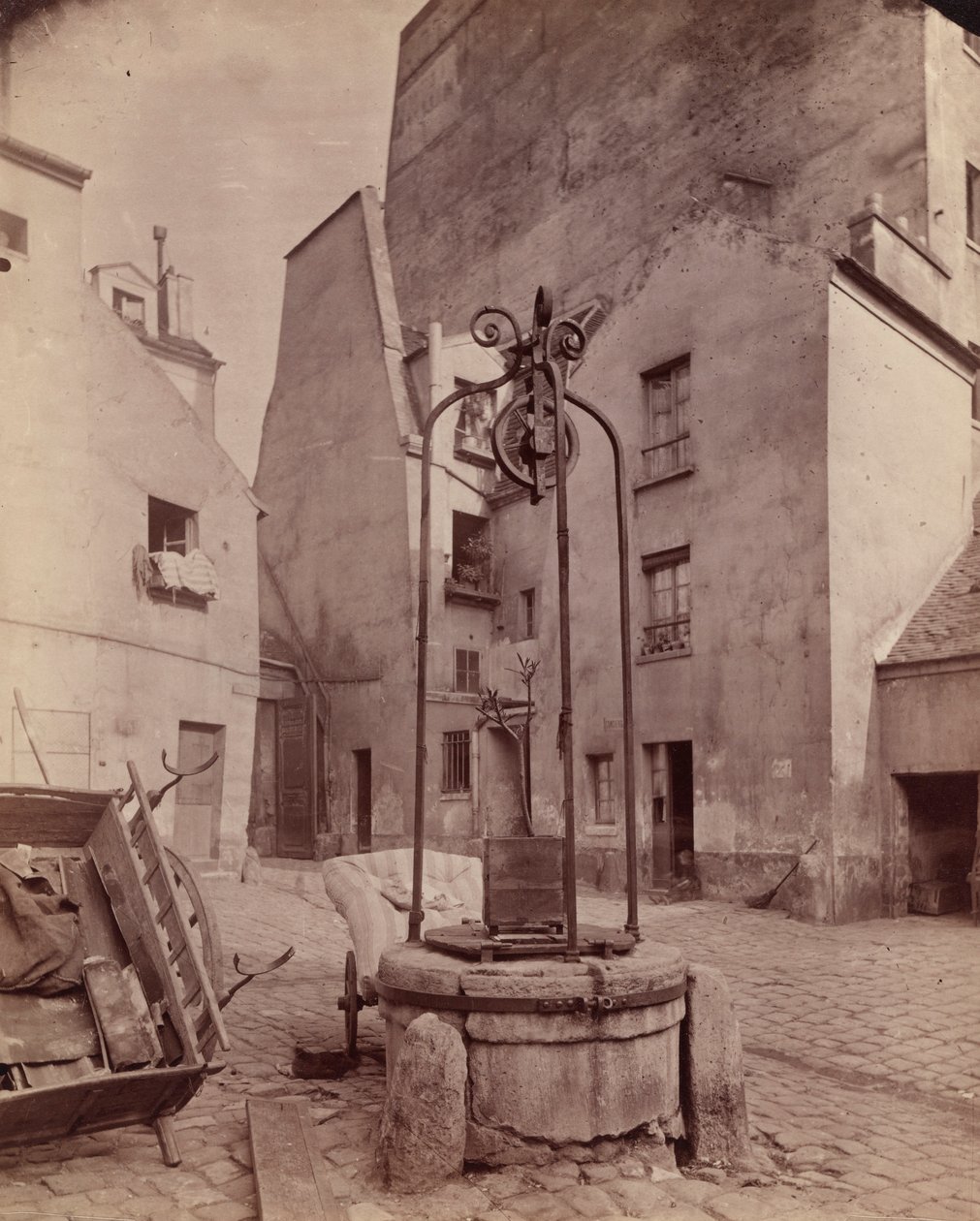 Calle St. Jacques de Eugène Atget