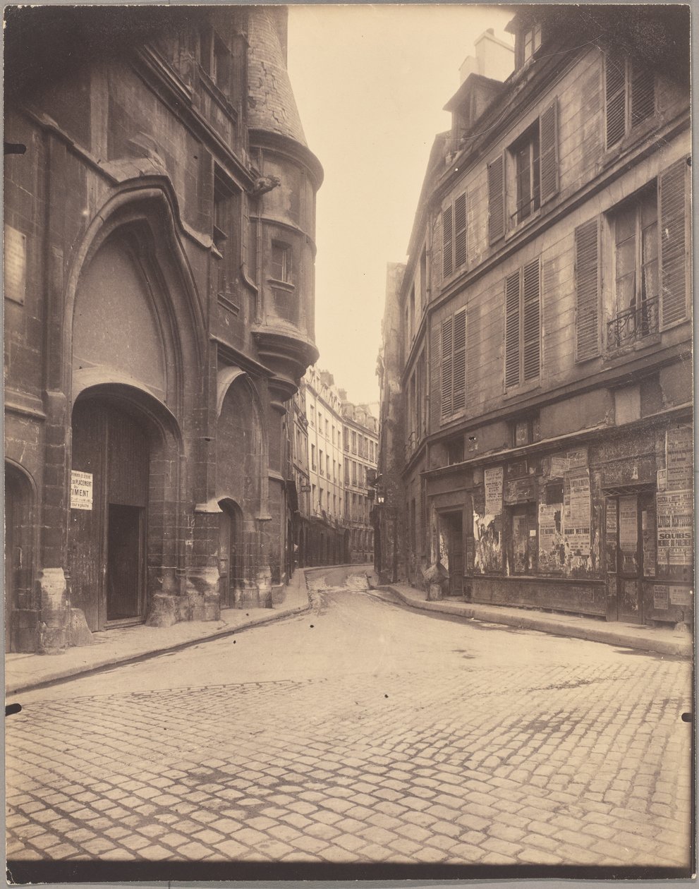 Rue du Figuier de Eugène Atget