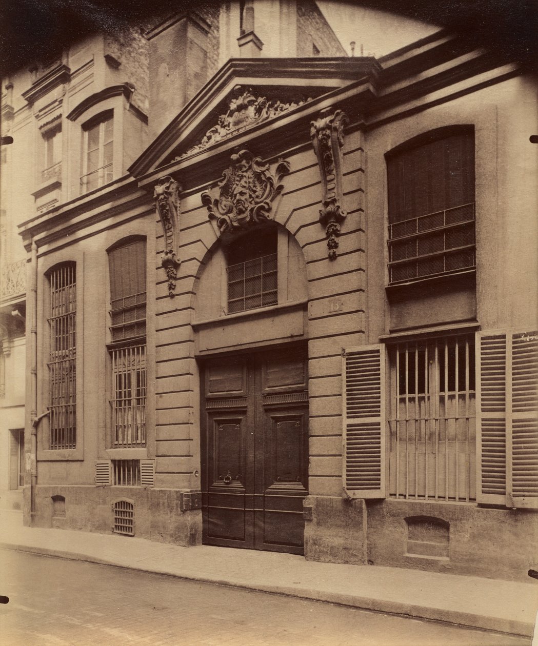 Rue du Regard, 1899 de Eugène Atget