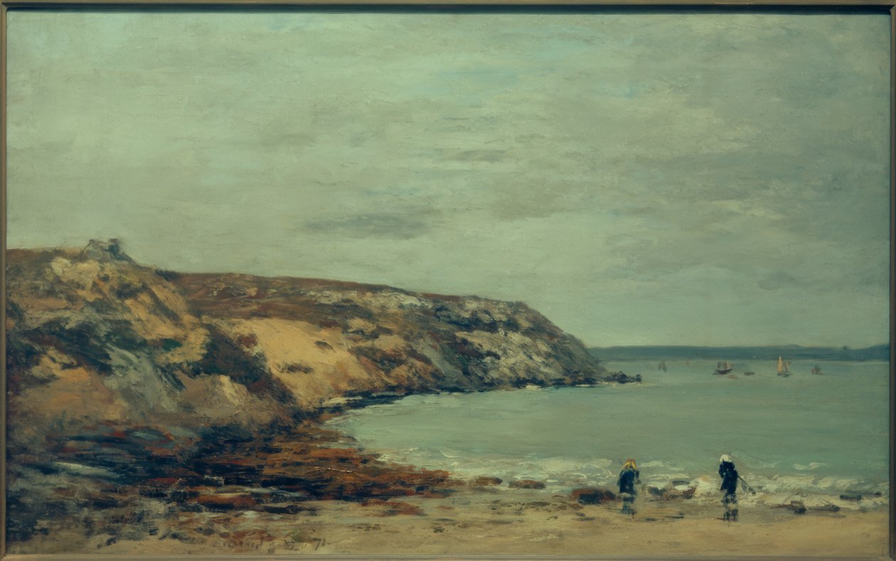Rada de Brest. Costa de Bindy de Eugene Louis Boudin
