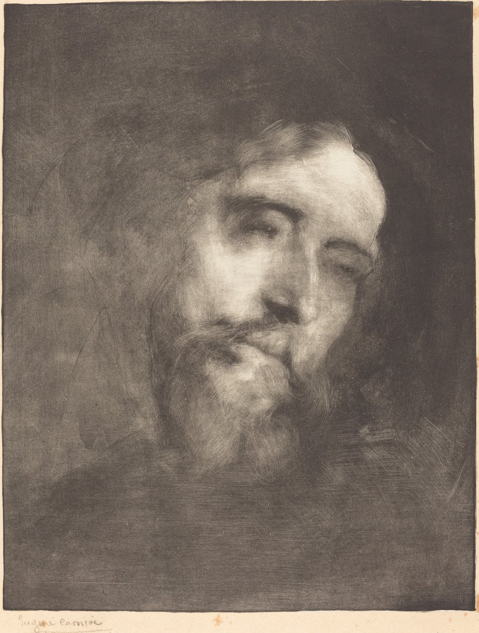 Alphonse Daudet de Eugène Carrière