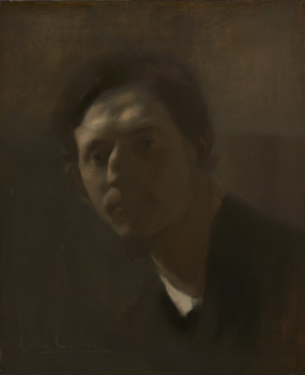 Armand Berton, c.1891 de Eugène Carrière