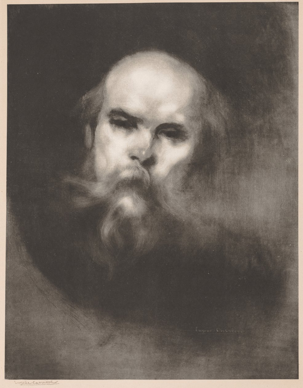 Paul Verlaine, 1896 de Eugène Carrière